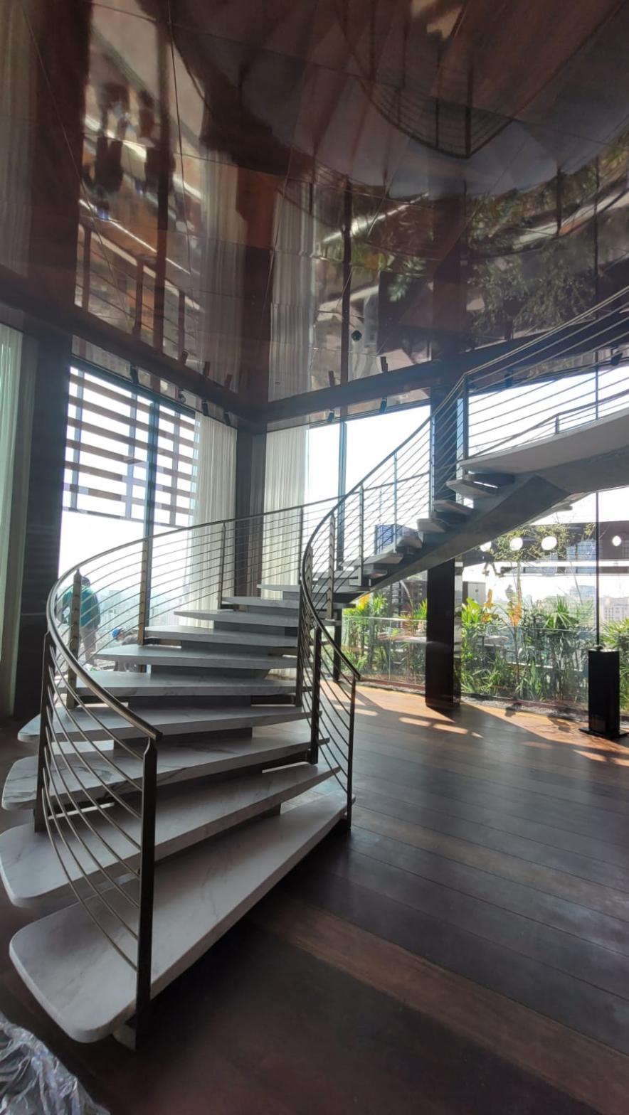 Guarda-Corpo Escada Penthouse